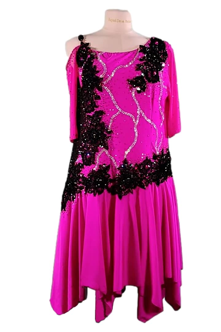 Cashay designer Latin dress | Edra Front