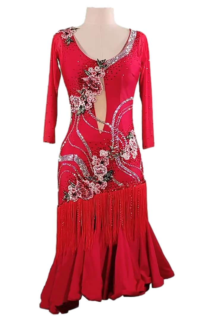 Cashay designer Latin dress | Maci Front