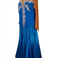 Cashay designer Latin dress | Paz Side