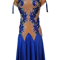 Cashay designer Latin dress | Narnia Front