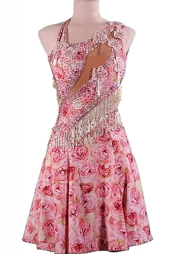 Cashay designer Latin dress | Usha Front