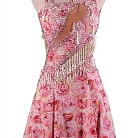 Cashay designer Latin dress | Usha Front