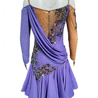 Cashay designer Latin dress | Clea Back