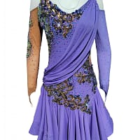 Cashay designer Latin dress | Clea Front