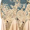 Cashay designer latin dress | Blue Fire Detail