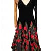 Cashay designer latin dress | Fria Back