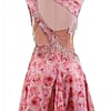 Cashay designer Latin dress | Usha Back