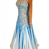 Cashay designer Ballroom dress | Bluesky Front Detail