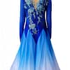 Cashay designer Latin dress | Ziinnia Back