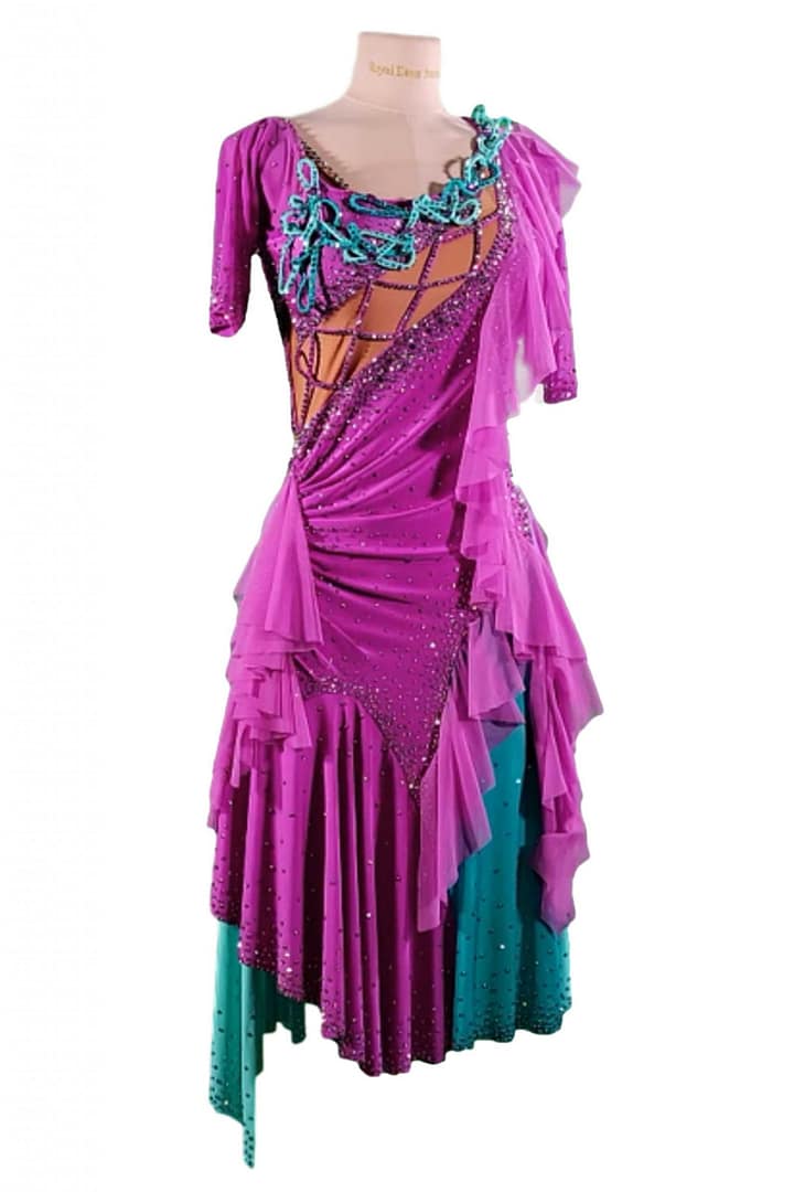 Cashay designer Latin dress | Bonel Front