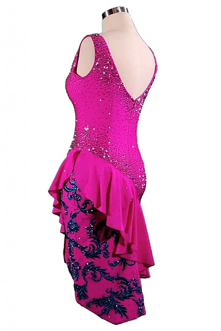 Cashay designer Latin dress | Nuna Side