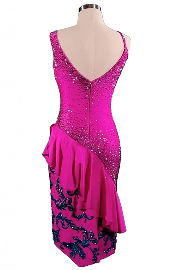 Cashay designer Latin dress | Nuna Back